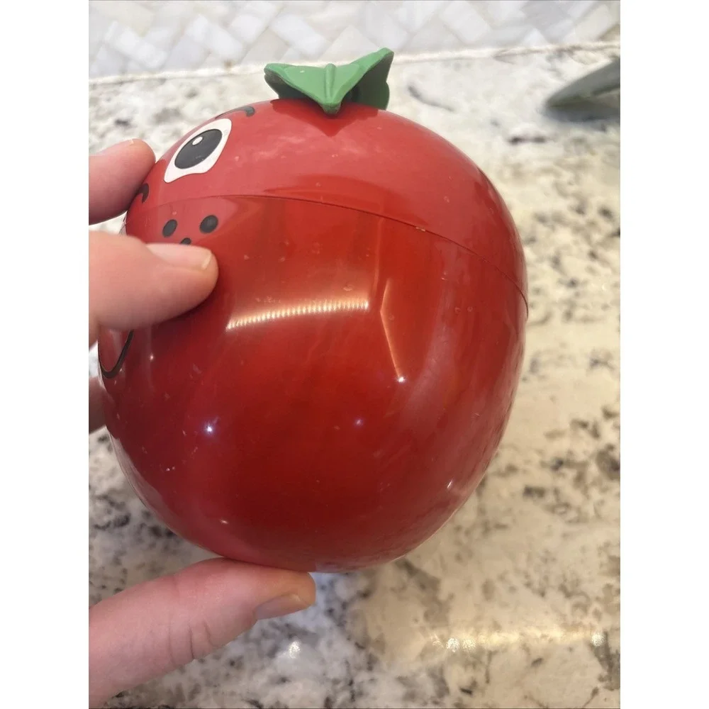 FISHER PRICE Happy Apple 1972 Short Stem Roly Poly Vintage Chime‎ Children's Toy